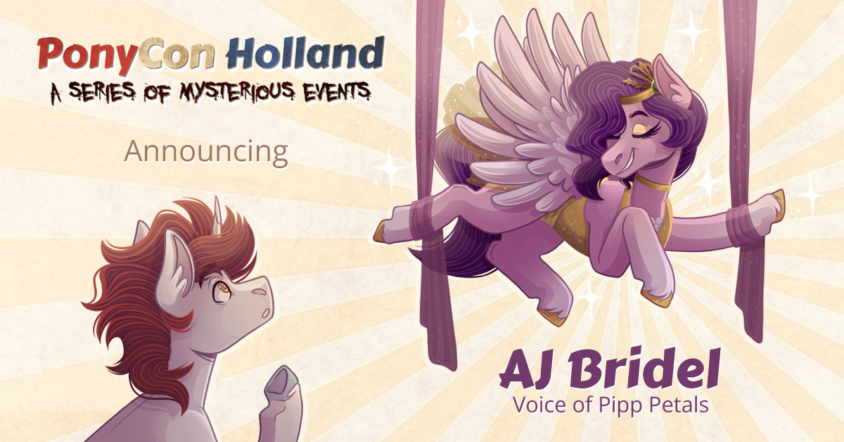 Guest of Honour Announcement: AJ Bridel (Pipp Petals)