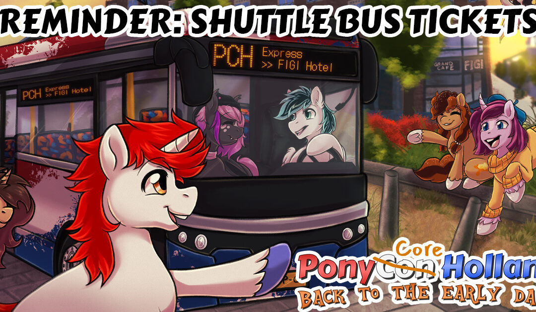 Reminder: Get your shuttle bus tickets!