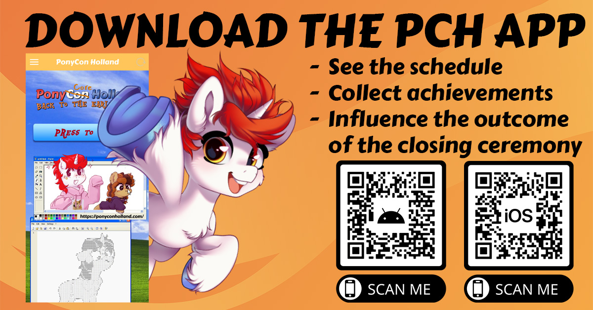 Download the PonyCon Holland App!