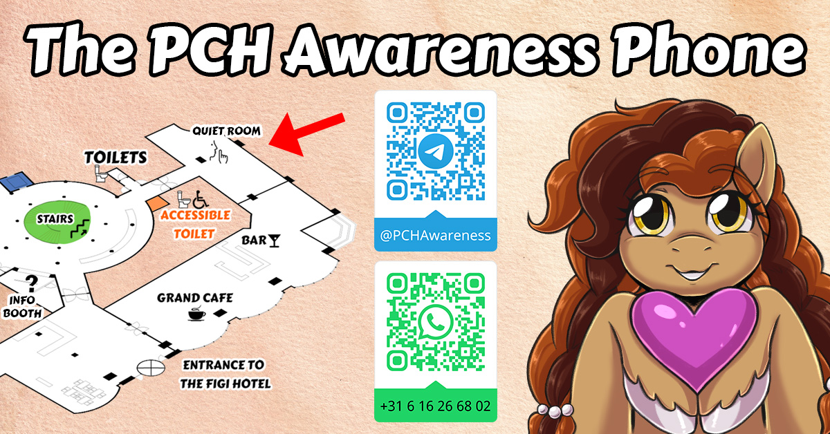 The PonyCon Holland Awareness Phone